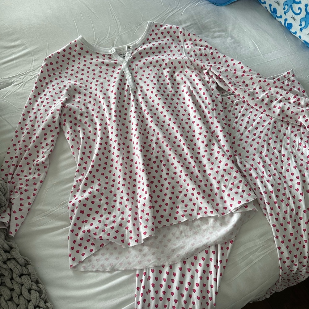 Roller Rabbit Pink Hearts Pajamas Size Women’s Medium
